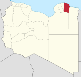 Derna – Localizzazione