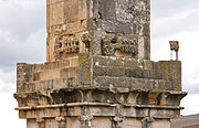 Hellenistic and Punic motifs visible on the 2nd century BC Numidian Mausoleum of Dougga