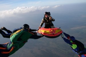 Skydiver Bill Booth's second rule states that "The safer skydiving gear becomes, the more chances skydivers will take, in order to keep the fatality r