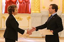 Dmitry Medvedev with ambassadors 18 October 2010-12.jpeg