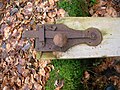 Door lock, Dalmore House, Stair.JPG