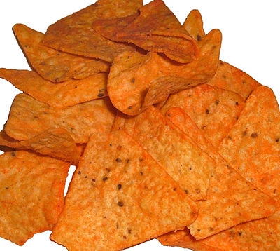 "Nacho Cheese" flavored Doritos
