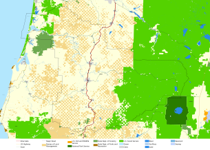 Map of Douglas County