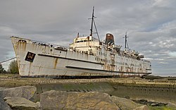 The Duke of Lancaster launched in Llanerch-y-Mor, 2010