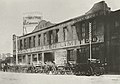 Duncan and Fraser factory in Franklin Street, Adelaide (north side) with general service wagons built for the Australian Army, ca 1915 (SLSA B 38794).jpg