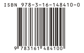 ISBN Unique numeric book identifier (introduced 1970)