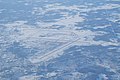 Aerial view of Helsinki-Vantaa Airport.