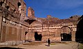 The eastern palaestra at the Baths of Caracalla, Rome.