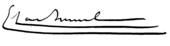 signature d'Edmond Lachenal