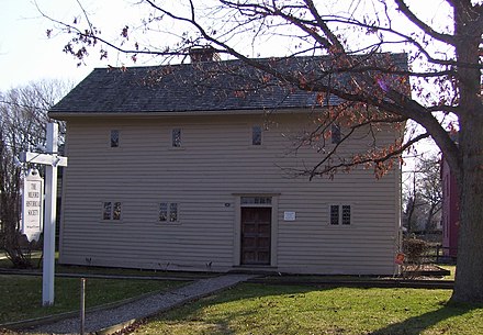 The Eells-Stow House, c. 1700, is believed to be the oldest extant house in Milford.