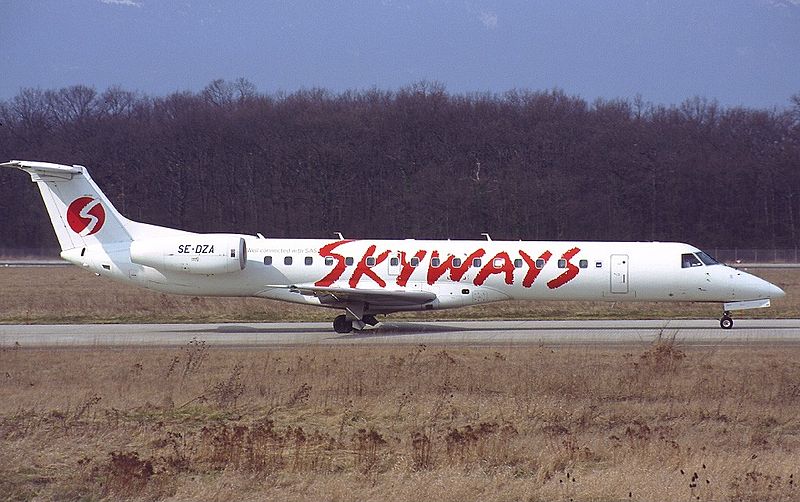 File:Embraer EMB-145EP (ERJ-145EP), Skyways AN0225216.jpg