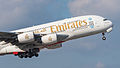 * Nomination Emirates Airbus A380-861. --Julian Herzog 10:26, 19 September 2015 (UTC) * Promotion nice shot, QI-quality.for me --J. Lunau 12:32, 19 September 2015 (UTC)