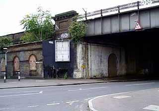 Southwark Park railway station Closed railway station in Southwark, London, UK