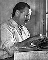 Ernest Hemingway, scriitor american, laureat al Premiului Nobel