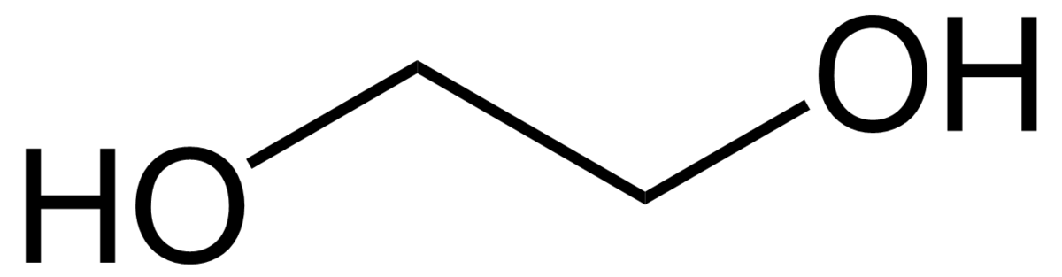 ethylene glycol structural formula