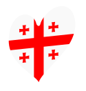 File:Eurovision Song Contest heart Georgia white.svg