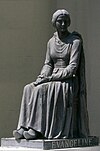 Statue of Evangeline in St. Martinville