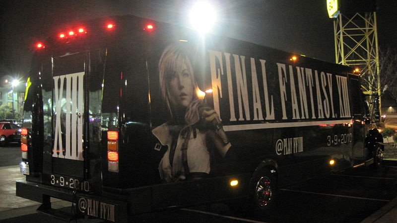 File:FF XIII demo van at Best Buy, Emeryville 2010-01-15 side 2.JPG