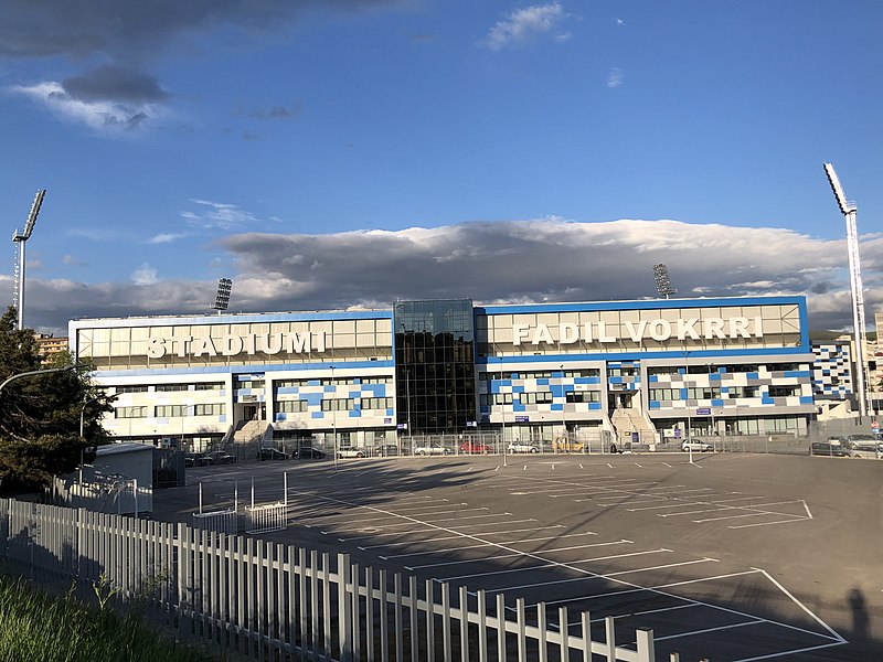 File:Fadil Vokrri Stadium in Pristina in April 2019.jpg