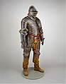 This c.1544 suit of cuirassier armor belonging to Henry VIII includes a pair of low-heeled cavalier boots