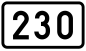 Znak drogowy w Finlandii F31-230.svg