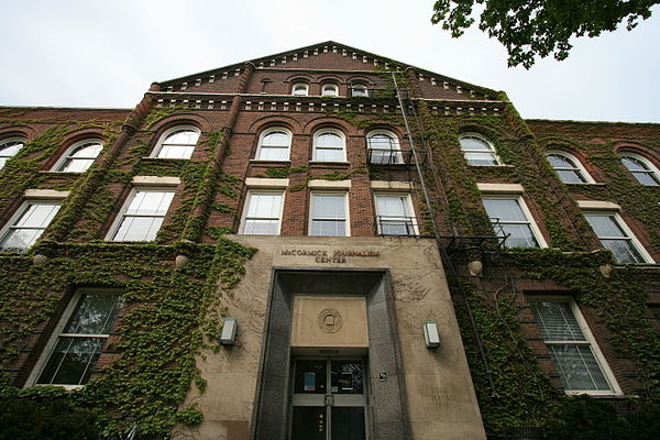 Medill, Fisk Hall at Northwestern