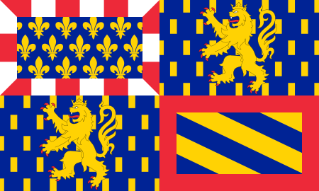 ไฟล์:Flag of the region Bourgogne-Franche-Comté.svg