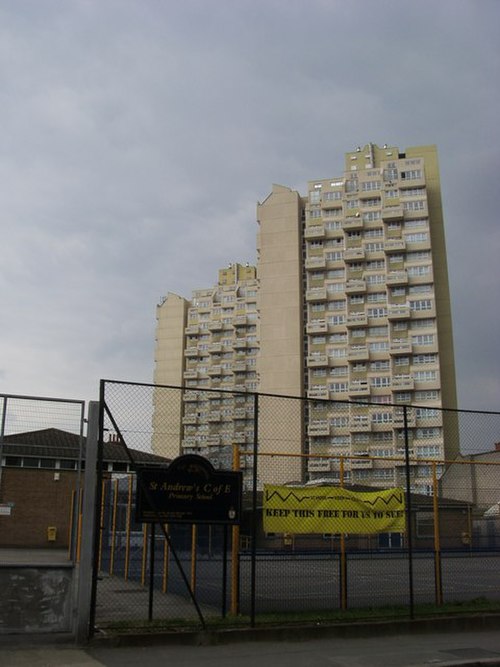 Flats on Grantham Rd.