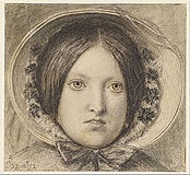 Emma leta 1852 (študija za Zadnji pogled na Anglijo)