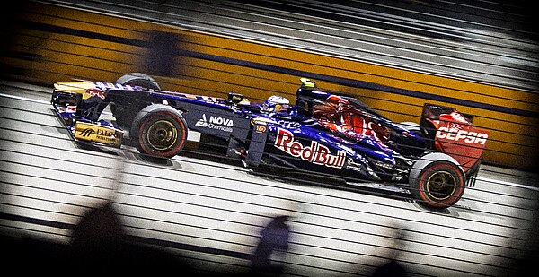 Toro Rosso during qualifying