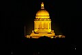 Frankfort KY Capitol Building at night