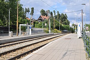 Furulund holdeplass от Vækerødveien - 14.07.2014 - jpfagerback 6132.JPG