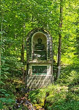 Wildbad Kreuth (Denkmal für König Joseph Maximilian I., HDR).