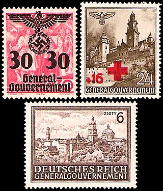 <span class="mw-page-title-main">Postal communication in the General Government</span> Postal system in occupied Poland by Nazi Germany during World War II