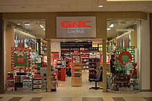 A GNC store at The Promenade Shopping Centre, Thornhill, Ontario, Canada GNCPromenade.JPG