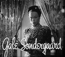 L'actriz estausunidense Gale Sondergaard en una scena d'a cinta The Letter (1940).