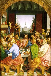 La Útima Cena (ca. 1543) , iglesia de Santa Maria de la Pasión (Milán)