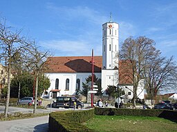 Gersthofen Kirchpl Stadtpfarrkirche v S 01