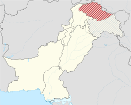 Gilgit-Baltistan - Poloha