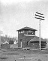Gilman substation for the Snoqualmie Falls Power Company, Issaquah, Washington, ca 1901 (WASTATE 1667).jpeg