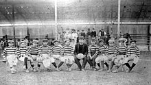 Early football team, c. 1902 Gimnasia y tiro early football team.jpg