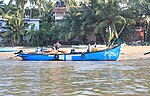 Fiskebåt i Panaji.