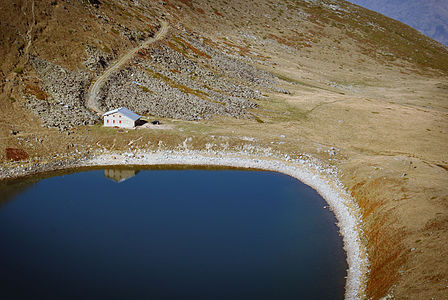 Great Pelister Lake on Baba Mountain, Macedonia