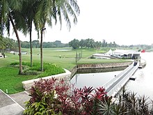 A golf course in Karawaci, Greater Jakarta area Golf course Karawaci.jpg