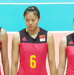 Gong Xiangyu în echipa din China pentru volei (decupat) .jpg