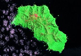 Ilha de Gonçalo Álvares - Imagem de satélite