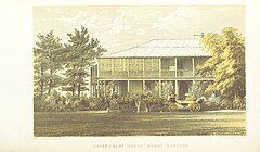 Old Government House, Mount Langton, 1857