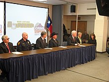 Abbott and John Cornyn highlight Crime Stoppers Month in San Antonio, 2008 Greg Abbott and John Cornyn highlight Crime Stoppers Month.jpg