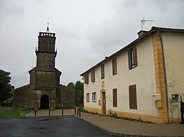 Gemeentehuis en Saint-Christophe-kerk