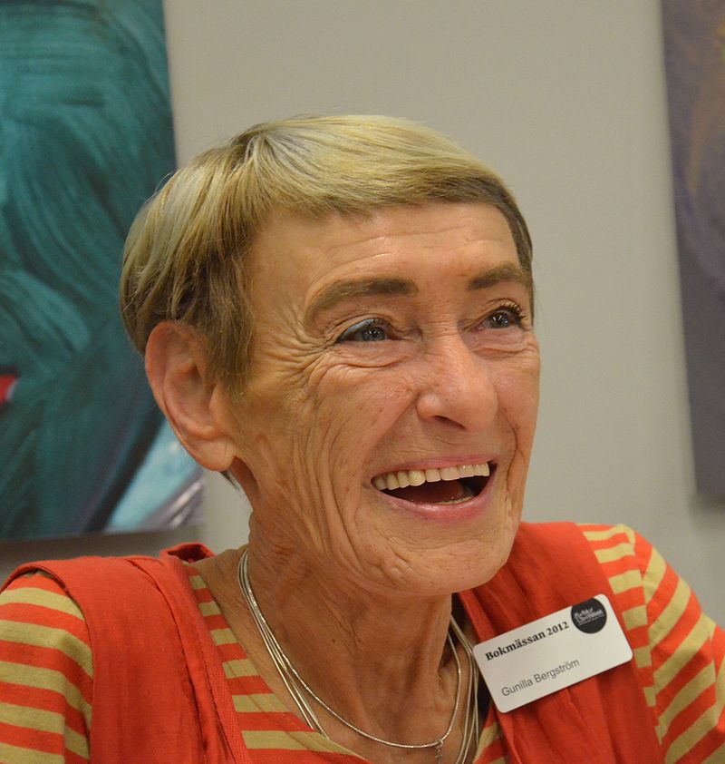 Gunilla Bergström på Bokmässan 2012.